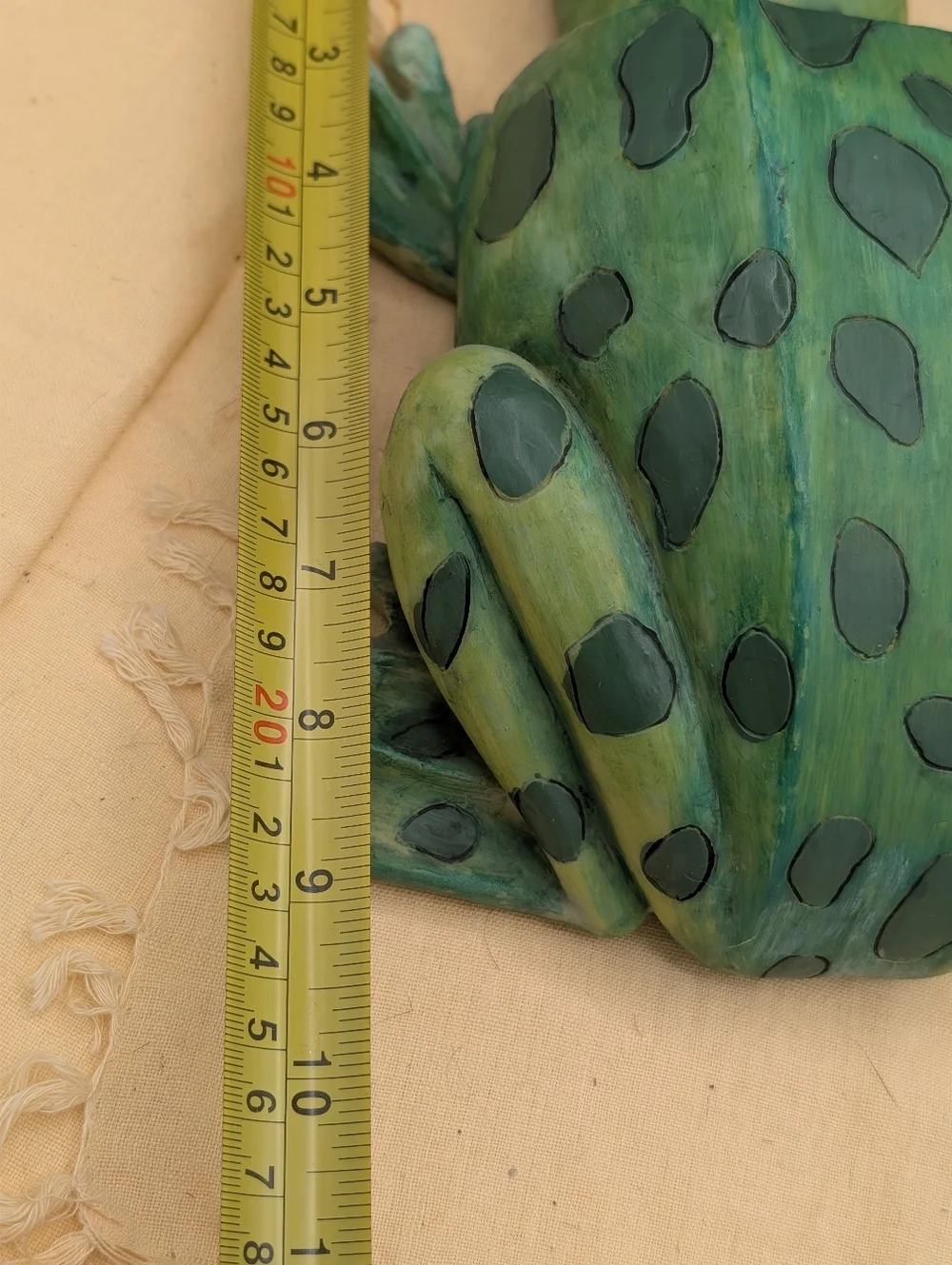 Serenity Garden Frog Wall Pocket Planter Green Resin Hanging Vase‎ Decor